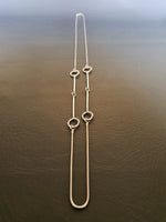 Stick And Circle Long Necklace