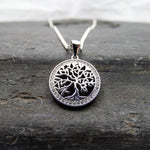 Tree of Life Pendant with Crystal