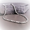 Hardwick Contemporary Silver Necklace