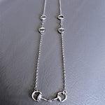 Long Snaffle Necklace
