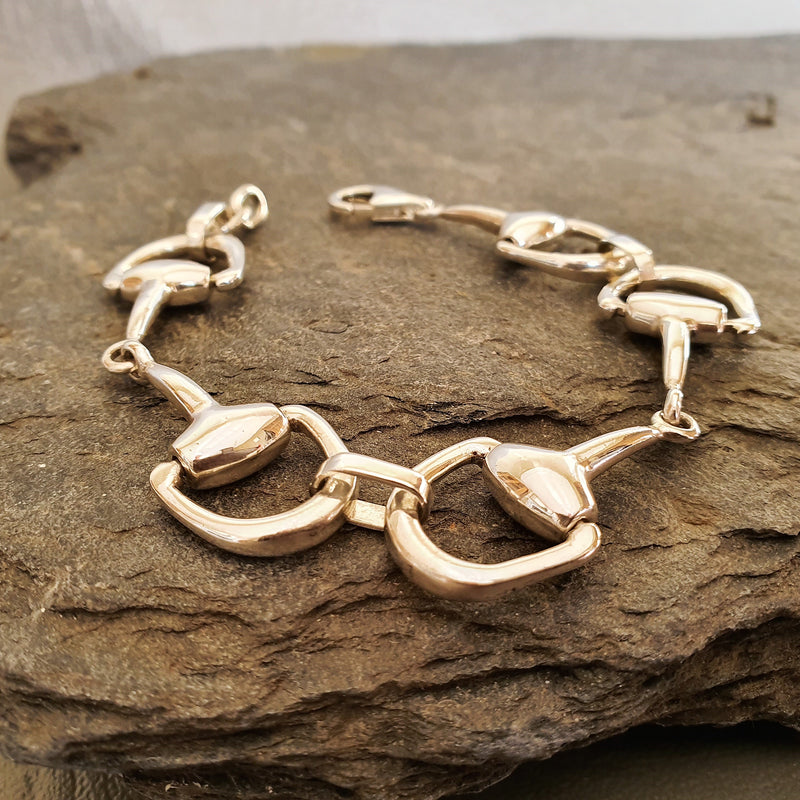 Snaffle Bit Horsehair and Steel bracelet – Living Horse Tails Jewellery by  Monika