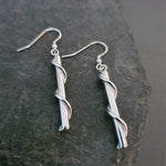 Small Twist And Stick Earrings