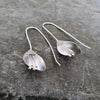 Silver Botanical Earrings