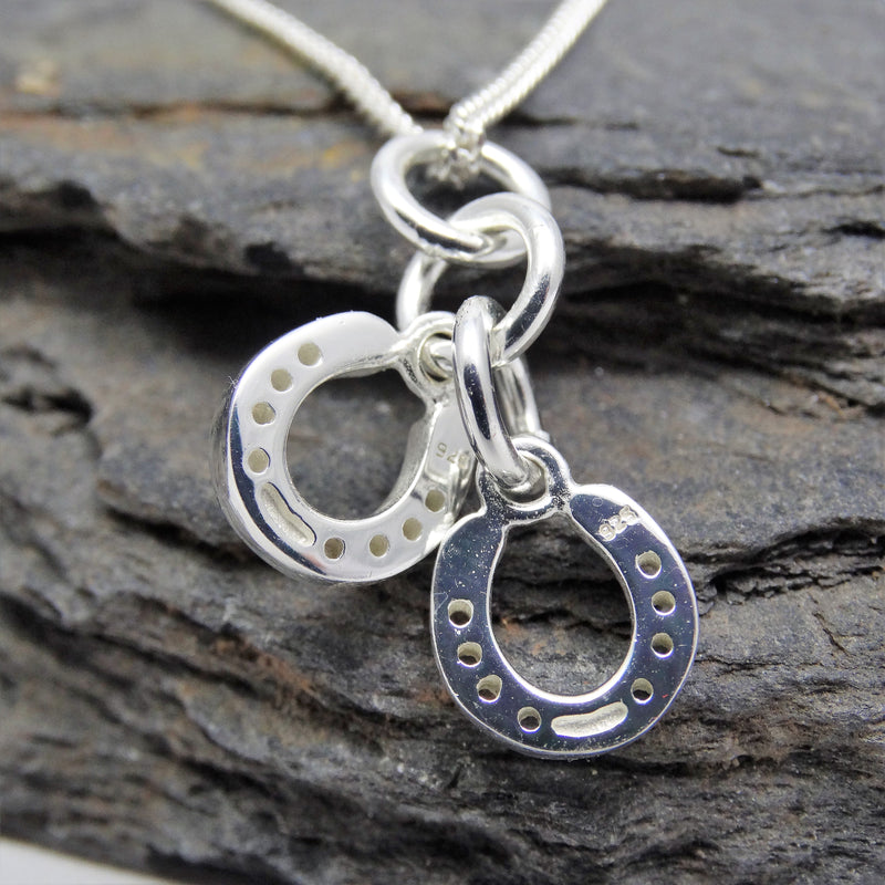 Silver Horseshoe Necklace – PEGASUS JEWELLERY