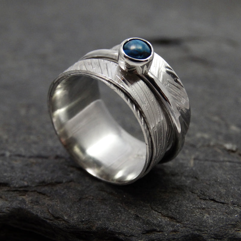 Turquoise Spinning Ring