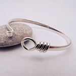 Bruton Timeless Silver Bangle