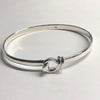 Handcrafted Silver Feature Bangle